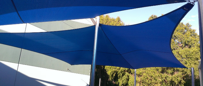 Multi shade sails image